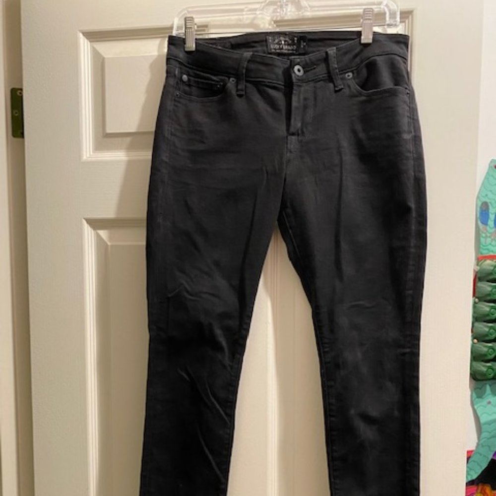 Lucky Brand black skinny jeans Lolita